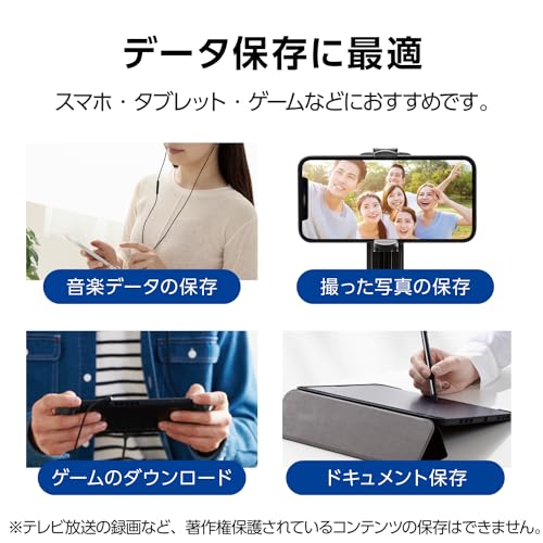エレコム(ELECOM) microSD 64GB マイクロSDカード UHS-1 U1 microSDXC IPX7 MF-AMS064GU11 の商品画像 2