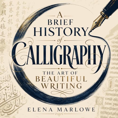 『A Brief History of Calligraphy: The Art of Beautiful Writing』のカバーアート