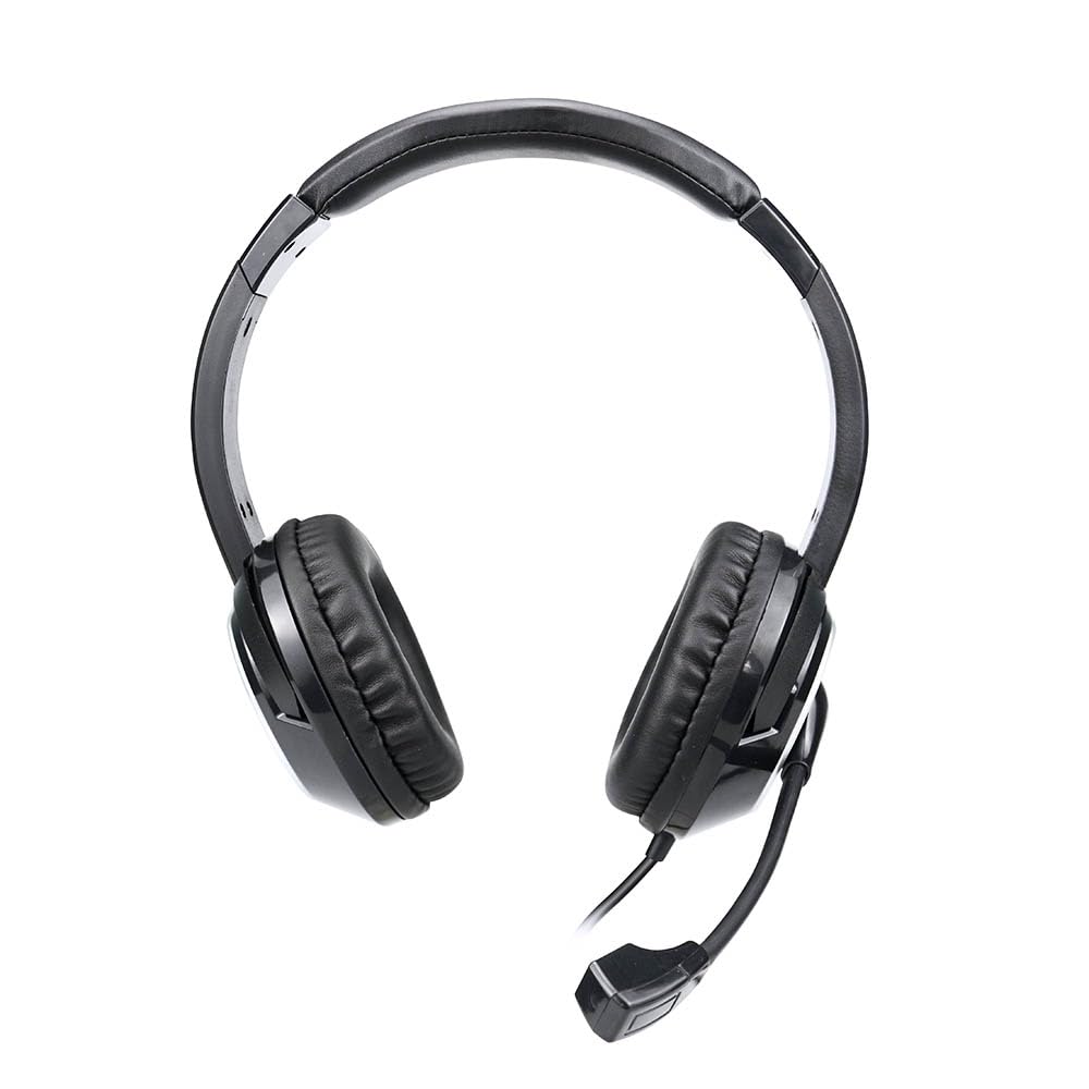 Headset com Fio HF600 P3 e USB Preto Multi - PH427
