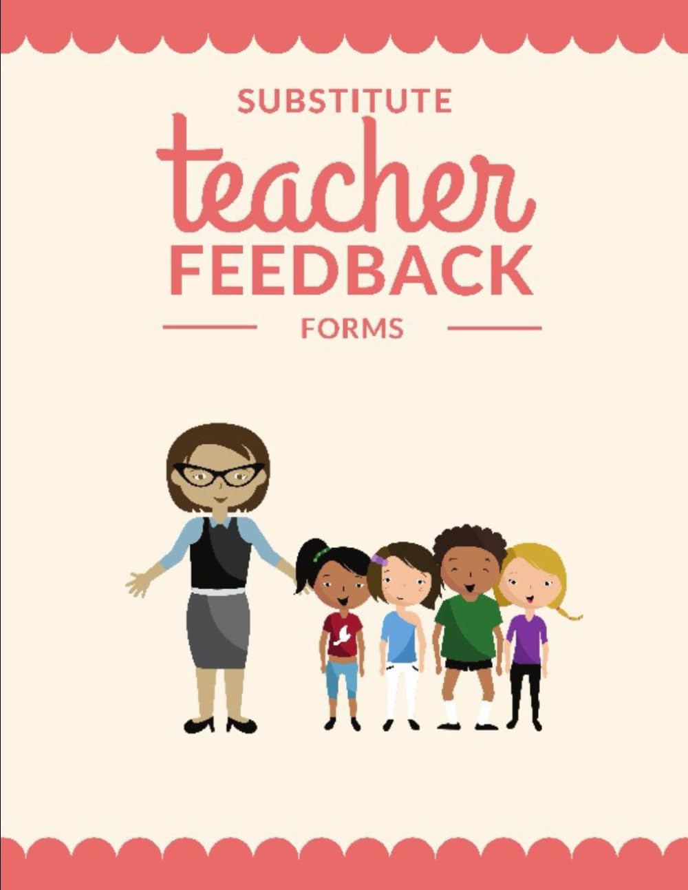 Daily Classroom Report Form: Streamline Student Progress Tracking and Communication: sized 8.5 x 11 inches, 80 colored forms
