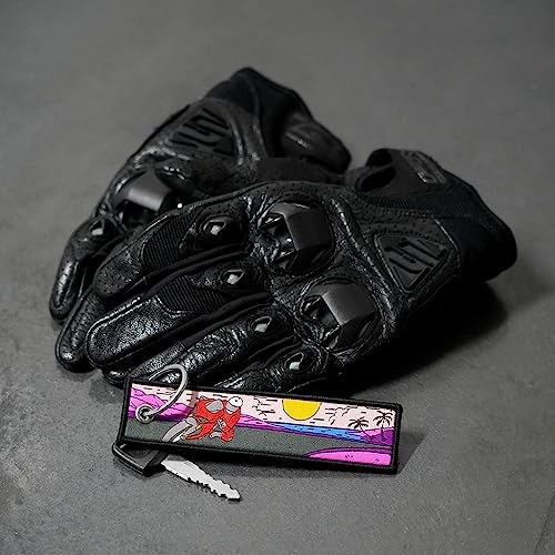 Image of MotoLoot Keychain for Motorcycles, Scooters, Cars and Gifts (Nee Down Beach Rider)