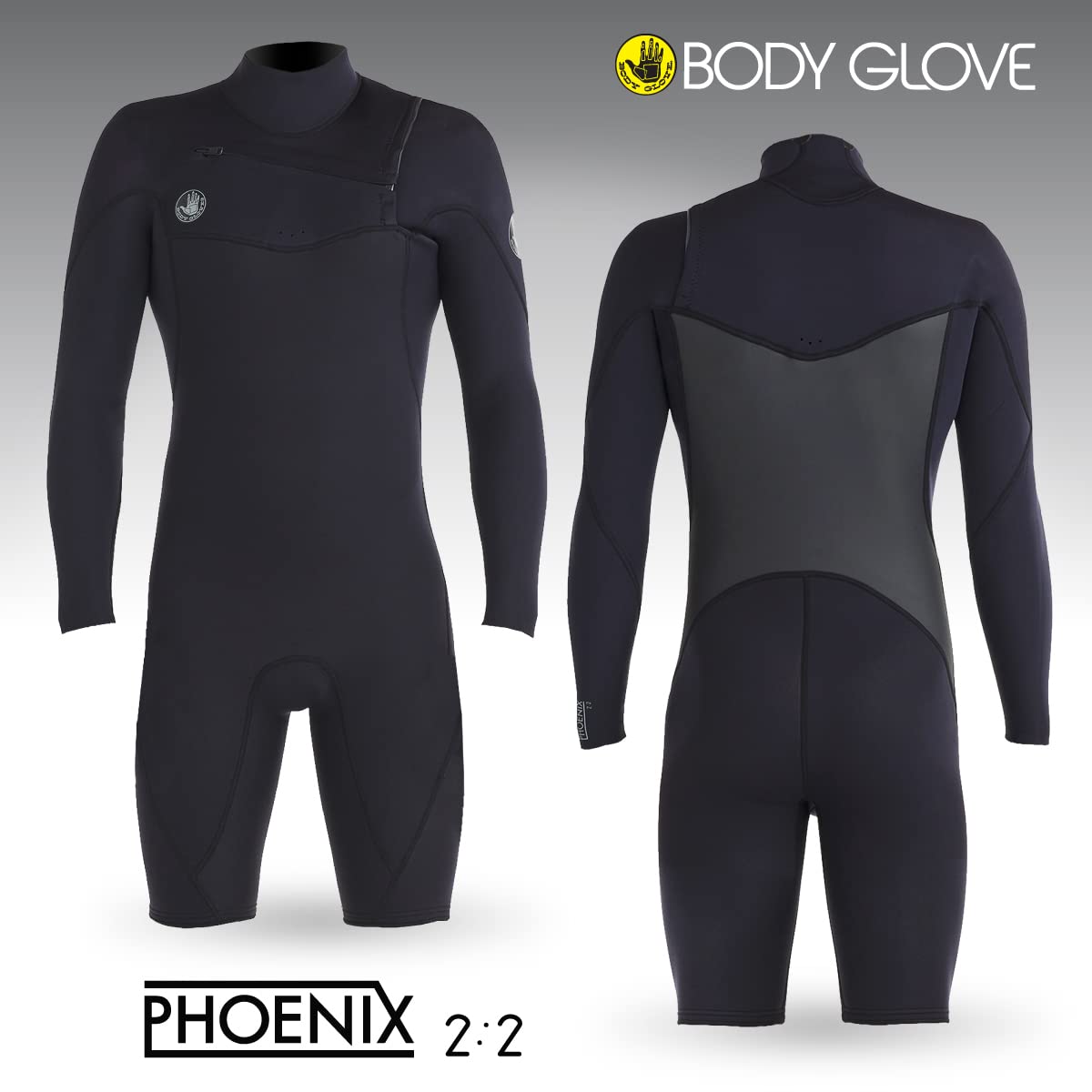 BODY GLOVE ウェットスーツ W-L Amazon.com: Body Glove Men's Phoenix 2mm Chest-Zip Long Sleeve