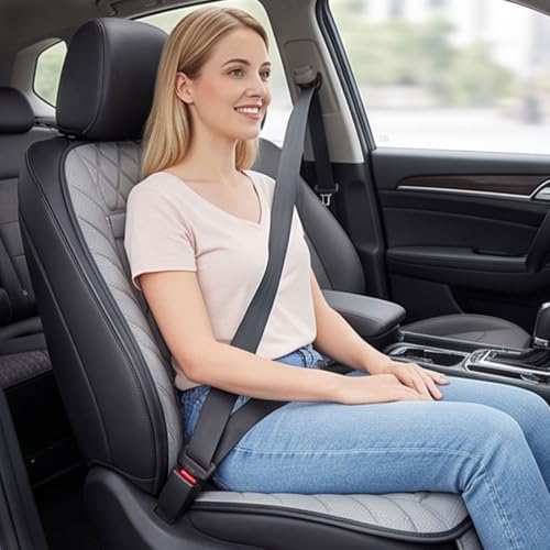 Housse de siège de climatisation 2026 12 V avec ventilation, chauffage en maille 3D, universel, pour SUV, berlines, coussin de siège respirant avec contrôle de la température à deux canaux (gris, A) – vue 3