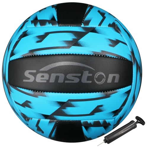 Senston Balon Voleibol Tamaño 5 Voleibol de Entrenamiento, Balon Voley Playa, Balon de Voleibol Tamaño 5 para Interior y Exterior