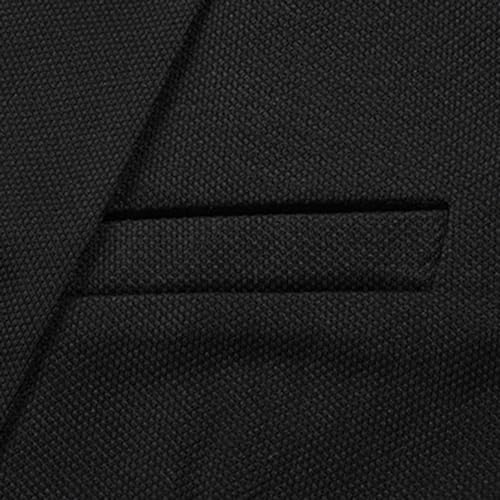 YFFUSHI Mens Slim Fit Sport Coat Casual One Button Solid Color Jacket Blazer3