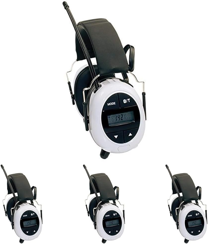 Safety Works SWX00260 Digital am/fm earmuff, Blue, One Size Fits Most