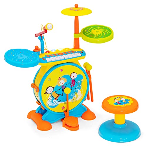 Costzon 1402 Kids Electronic Drum & Keyboard Set cover