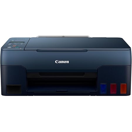 Canon PIXMA G2020 NV All in One (Print, Scan, Copy) Inktank Colour Printer (Black 6000 Prints & Colour 7700 Prints) for High Volume Office/Home Printing. (Print Speed- Black 9.1 ipm, Colour 5.0 ipm)