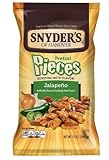 Snyder's of Hanover Pretzel Pieces, Jalapeno, 12 Oz (Pack of 4)