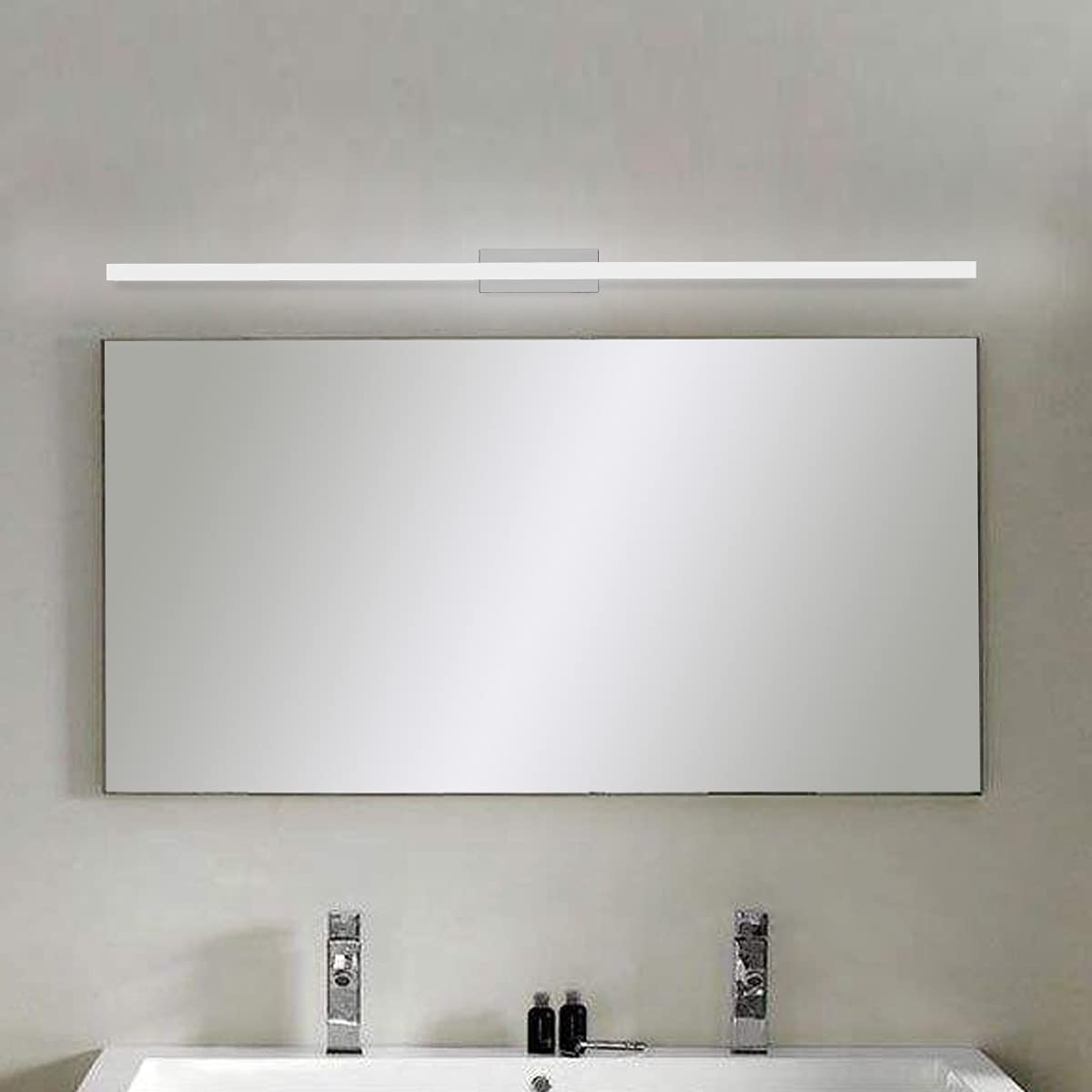 Applique murale LED blanche chaude pour miroir de salle de bain 9W en acrylique de 40cm