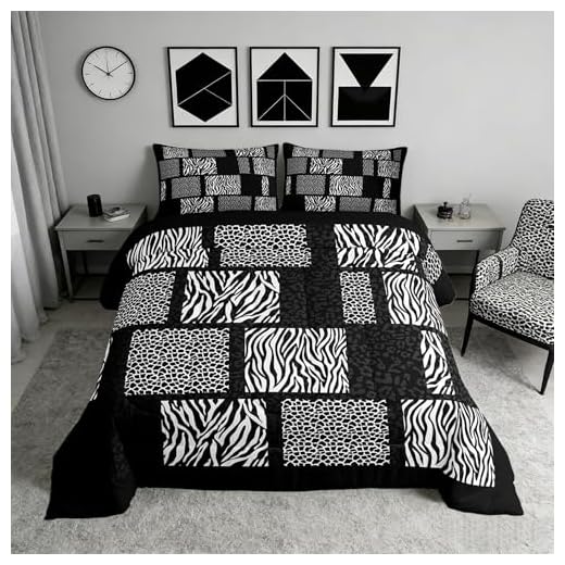 Wildlife Print Comforter Set for Bedrooms