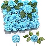 VERWENDUNGSSZENARIO: Diese Künstliche Rosen eignen sich sehr gut zur Dekoration von Hochzeiten, Geburtstagen, Partys, Babypartys usw. Ideale Blumen Künstlich, Kunstblumen Herbst, Fake Blumen, Deko Blumen Künstlich, Rosen Deko zur Dekoration von Blumen für Familien, Bühnen, Salons, Büros, Hotels, Restaurants, Valentinstag, Erntedankfest und jede Feier