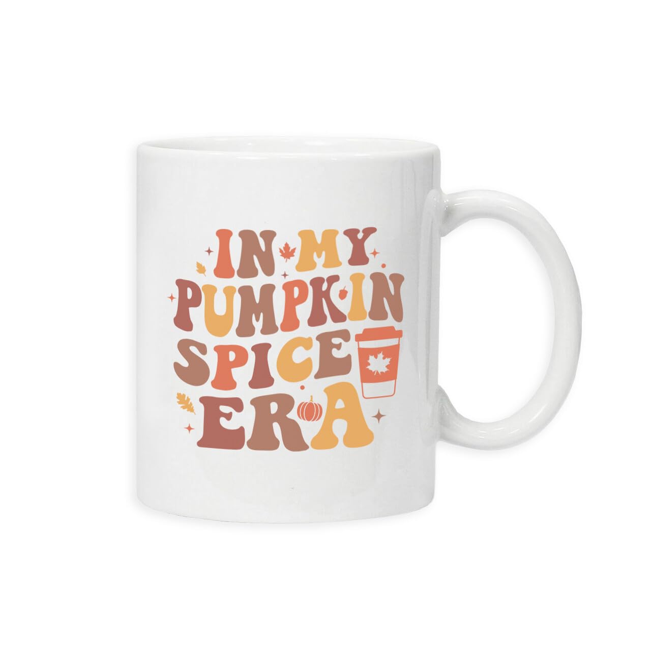 New Spirit Original In my pumpkin spice era mug drinking cup tea and coffee cups cute mug aesthetic fun funny pretty