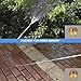 Hoffmarkt Jetnex Hochdruckreiniger für Gartenschlauch – Verstellbare Hochdruckdüse zur Reinigung von Terrasse, Einfahrt, Gartenmöbeln und Fahrzeugen – Einfache Montage ohne Strom (Blau)