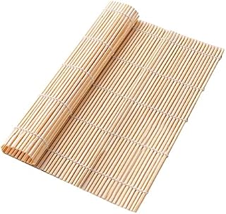nuoshen Bamboo Rolling Mat for Sushi Japanese Style(24*24cm)