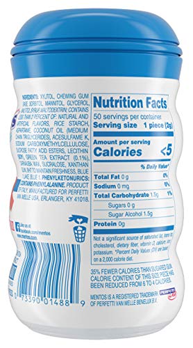 Image of Mentos Pure Fresh Sugar Free Chewing Gum, Fresh Mint Flavor, Holiday Christmas Stocking Stuffers for Adults & Kids, Winter Edition Snowman Bottle, Secret Santa, 50 Count (Bulk Pack of 4)
