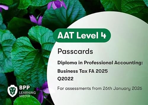 AAT Business Tax SPIRAL-BOUND 9781035530748