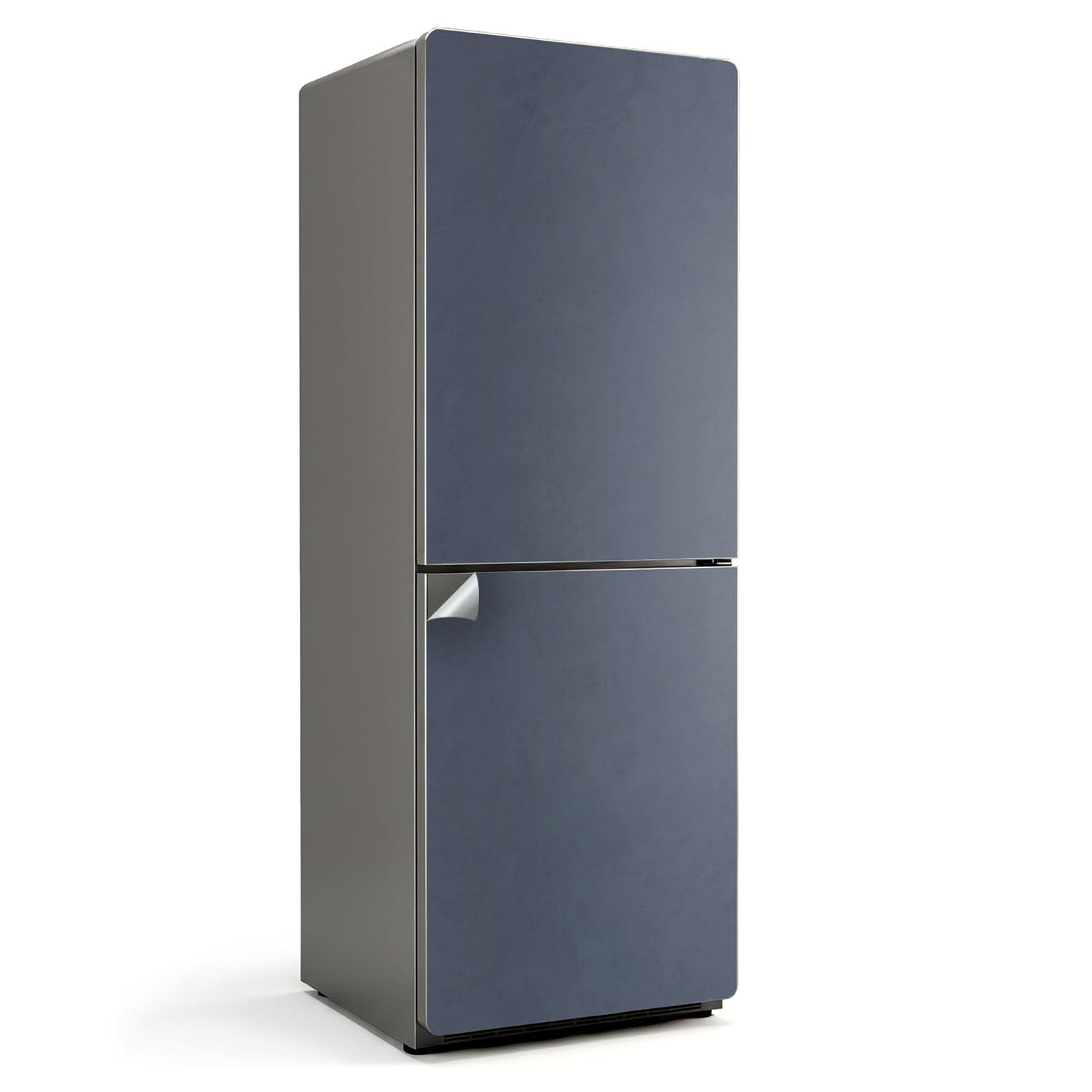 Autocollants pour frigo contre les rayures bleu foncé masquant