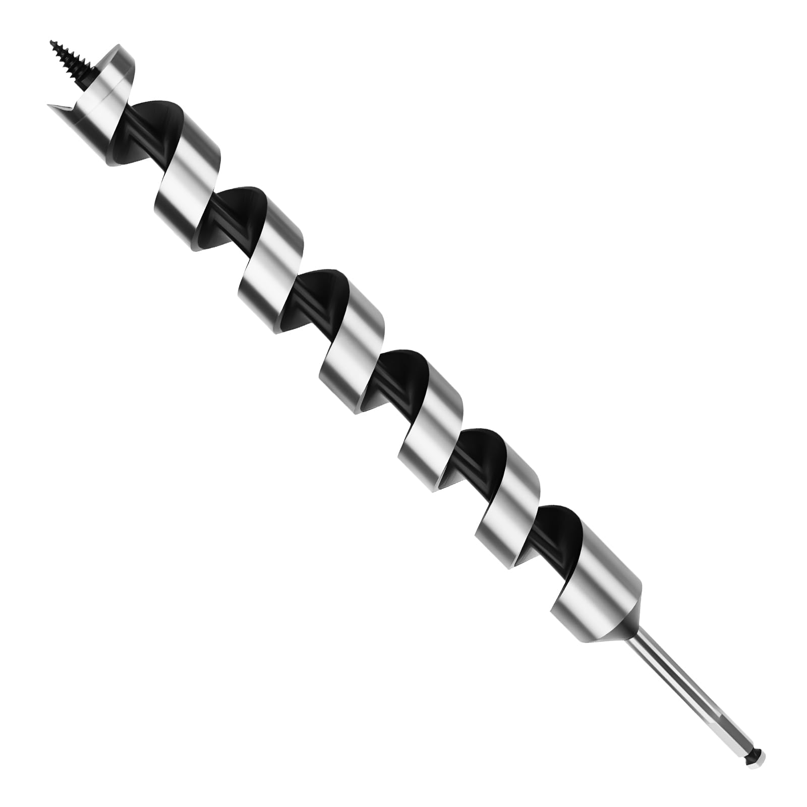 MOXPIFY Wood Auger Drill Bits, 40mm Timber Drill Bits 460mm Long Hex Shank, Extra Long Drill Bits Wood For Woodworking (40mm x 460mm) โ image 1