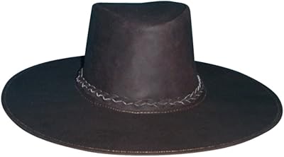 Sharpshooter Joe Kidd Clint Eastwood Bounty Hunter Brown Leather Cowboy Hat