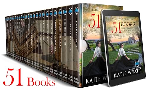 Mail Order Bride: 51-Book Mega Box Set Complete Serie: Clean & Wholesome Christian Historical...