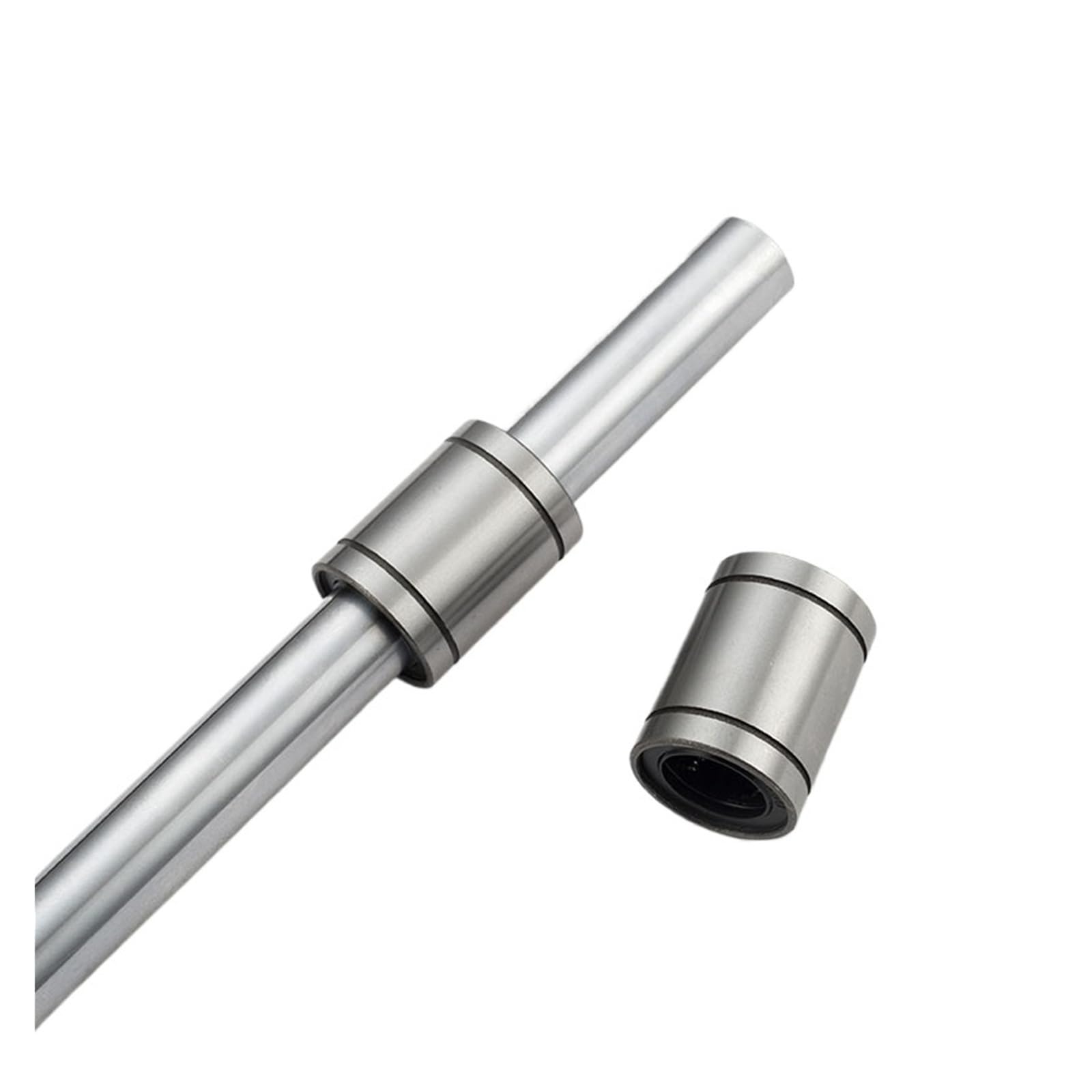 10 piezas de rodamientos lineales para barras, riel de revestimiento, piezas de eje lineal, impresora 3D, piezas CNC LM3/4/5/6/8/12/13/16/20/25/30/35 UU/LUU (LM6LUU)