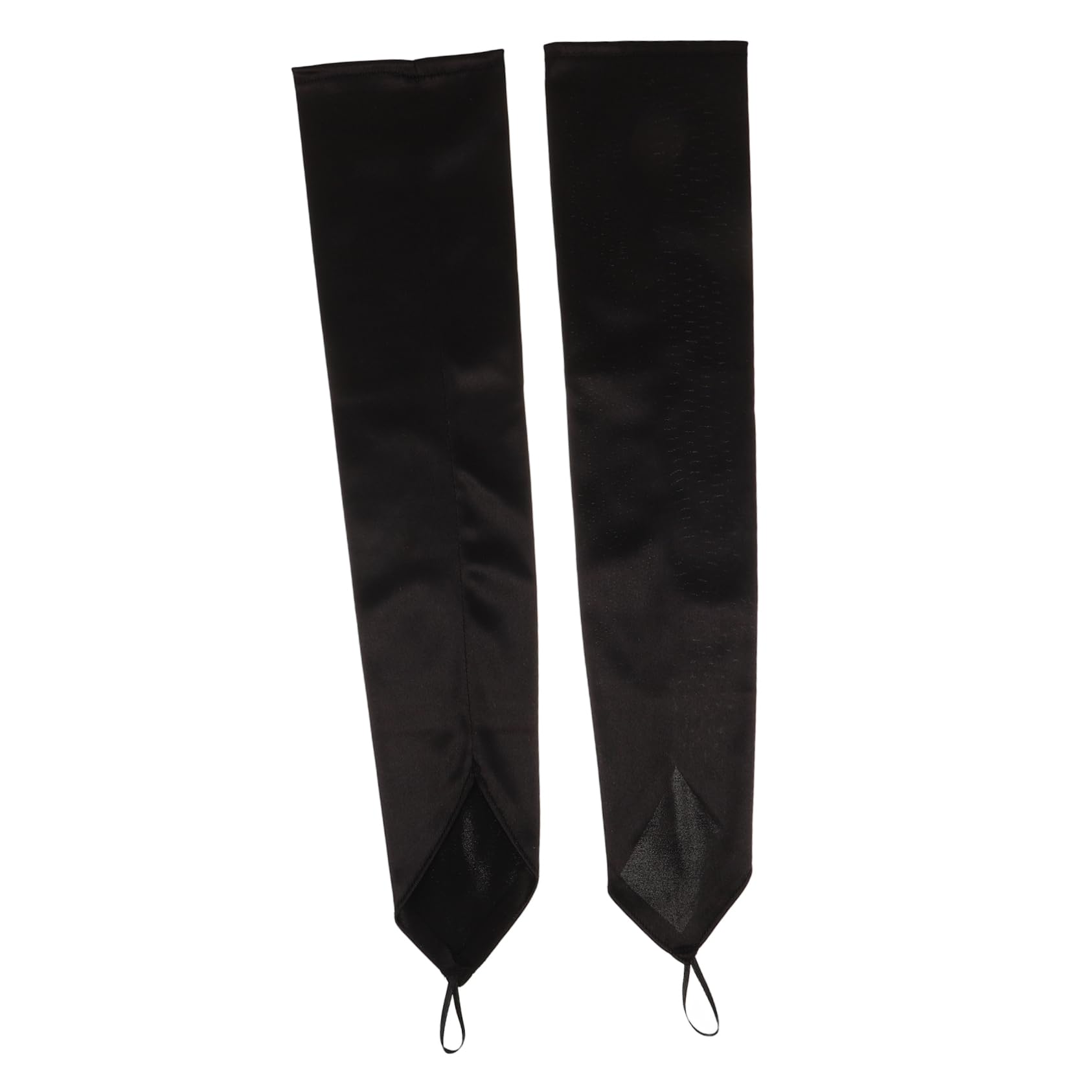 Beavorty Maniche in Pizzo Nero Guanti Di Raso Guanti in Rete Nera Guanti Di Pizzo Nero Guanti Lunghi Neri Da Donna Formali Guanti Da Braccio Per Donna Nylon Black