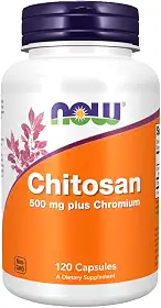 Quitosana 500mg Now Foods 120 Cápsulas Importado