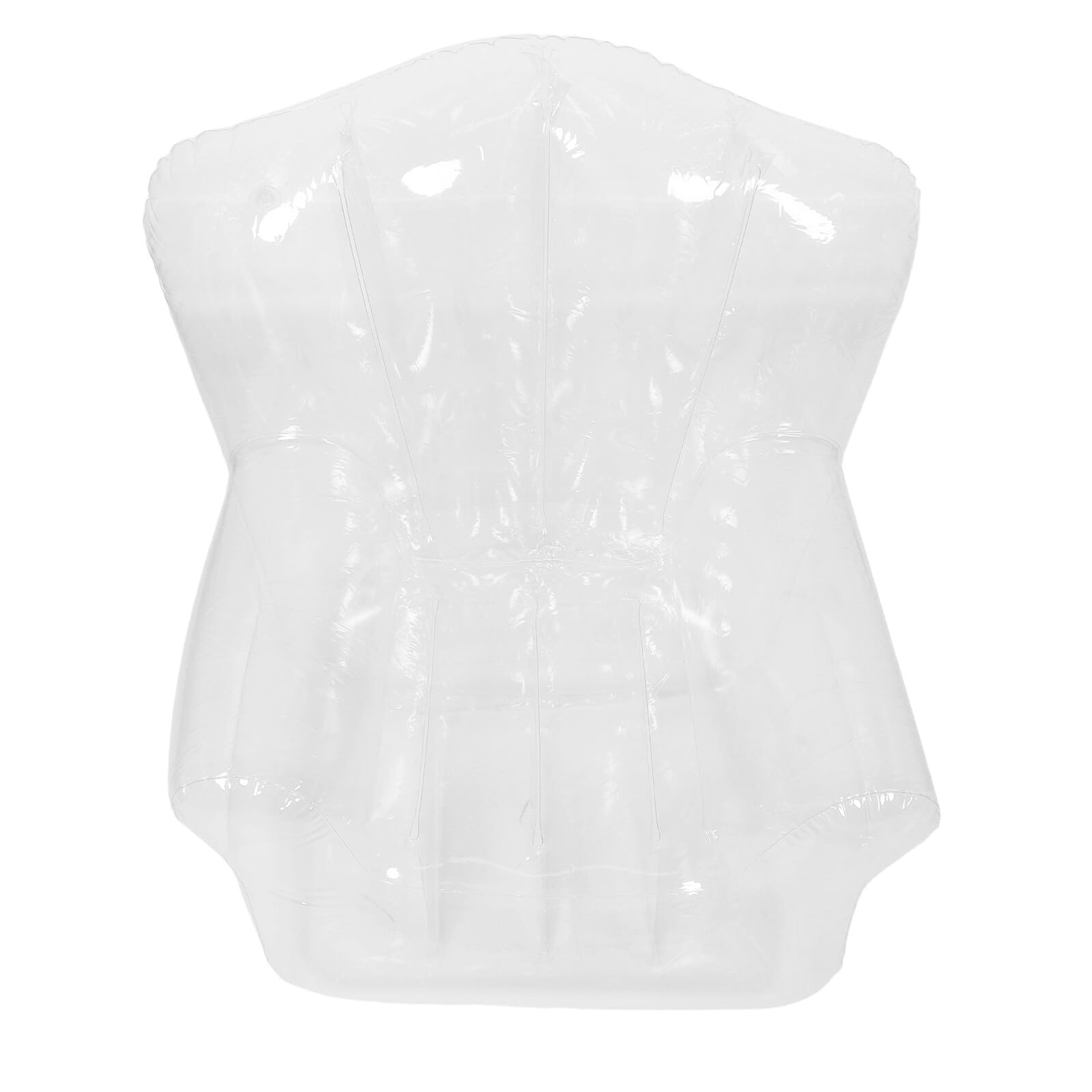 Canapé gonflable transparent de jardin et piscine pour enfants