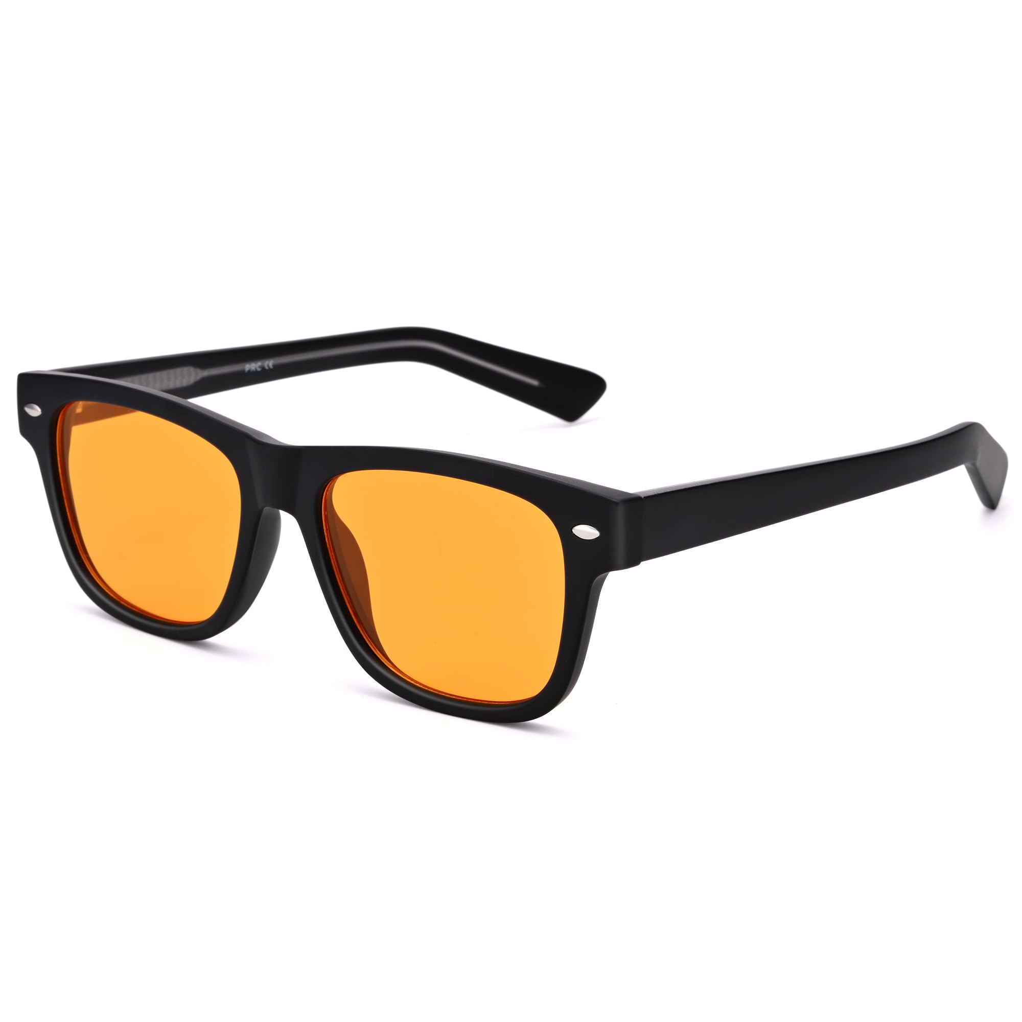 COASION Blue Light Blocking Glasses for Men Women - Anti Eye Strain Premium Computer Gaming Orange Glasses