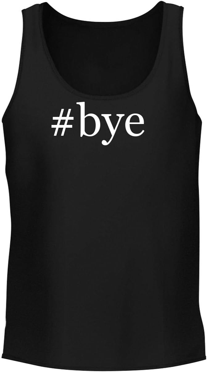 BH Cool Designs #bye - Men's Soft & Comfortable Hashtag Tank Top