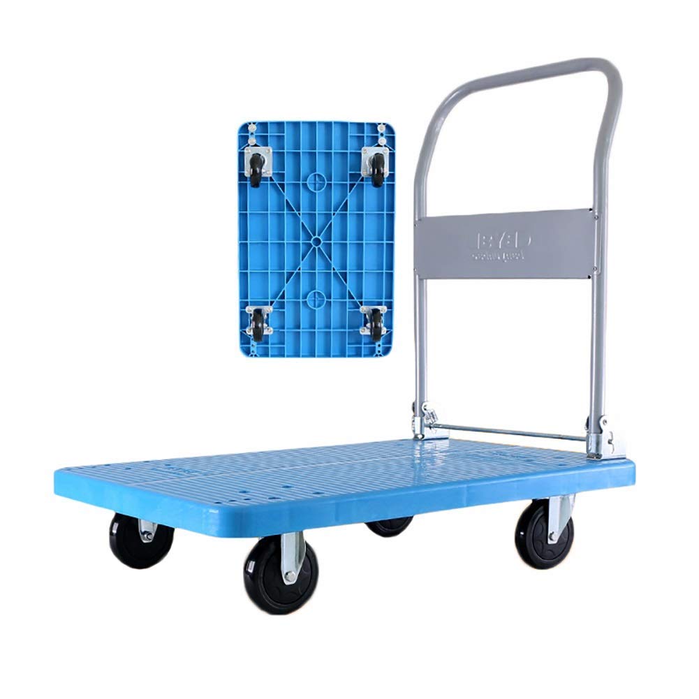 Buy Shopping Trolleys Heavy Duty Folding Platform Trolley Truck, 300kg