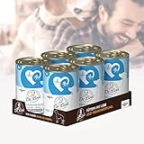 Dr. Link Spezial-Diät Hundefutter für Hunde, Herz & Nieren – Premium Alleinfuttermittel mit Huhn & Pute, Unterstützung der Herz- & Nierenfunktion, Omega-3, hochwertige Proteine – 6x400g Dose