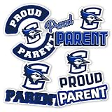 Desert Cactus Creighton Bluejays Sticker Car Decal (Proud Parent Sheet)