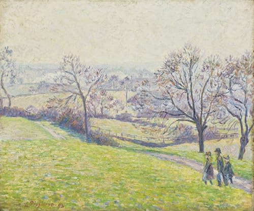 Cuadro decorativo Paisaje de Epping de Camille Jacob Pissarro en lienzo de 60x90cm