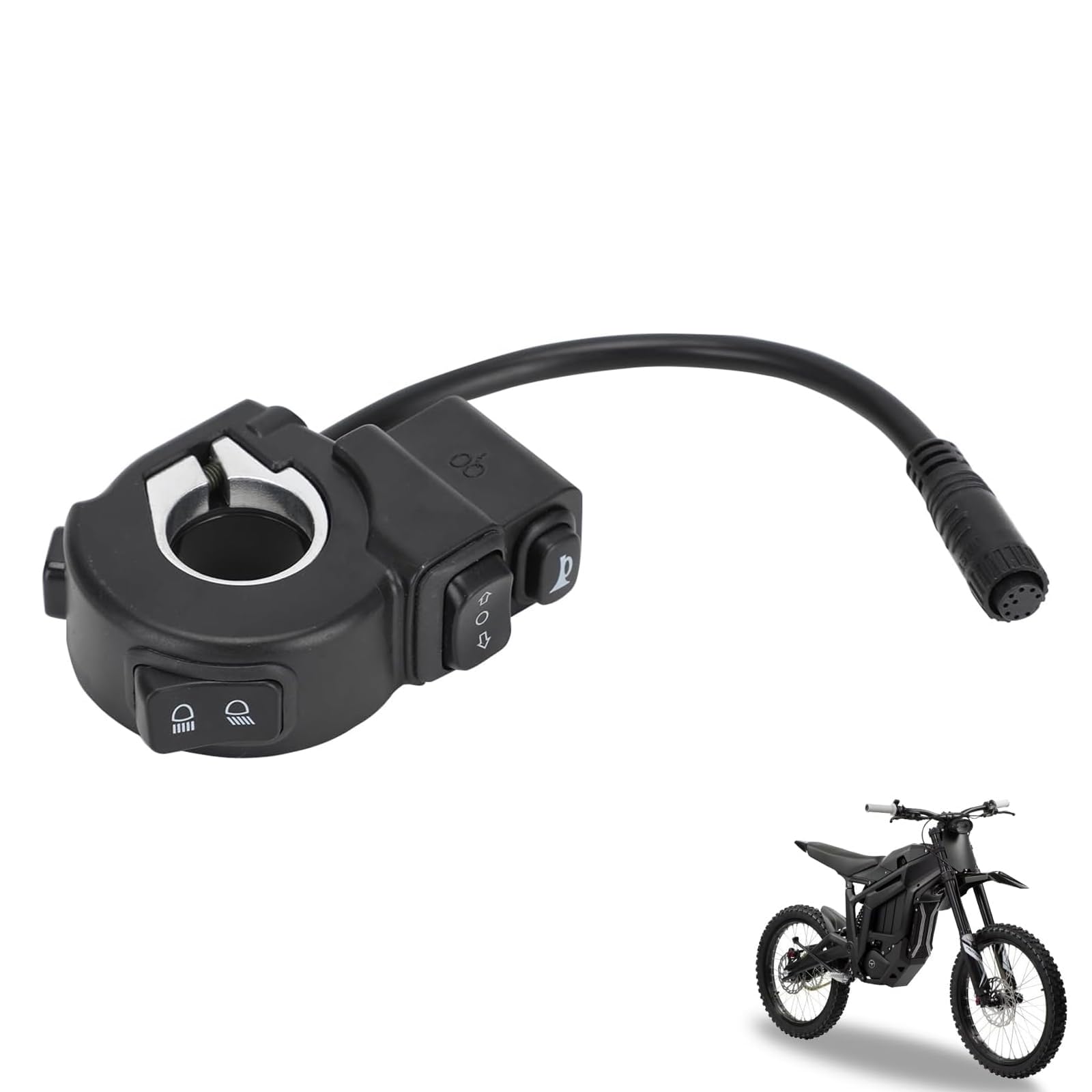 Interruttore Manubrio Moto,Interruttore Sinistro di Avviamento Interruttore Luce per Talaria Sting X3 MX3 MX4 MX5