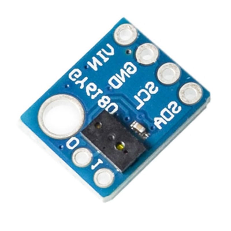 5PCS VL6180X Entfernungssensormodul, VL6180 Sensormodul, Emitter-Umgebungslichtsensor, Entfernungserkennungs-Entfernungsmesser, Entfernungsmesser, optischer Entfernungssensor, Umgebungslichtsensor