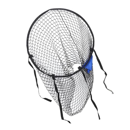 POENVFPO Football Throwing Net, Football Gate Goal Net Fixed Target Training Net for Soccer Practice