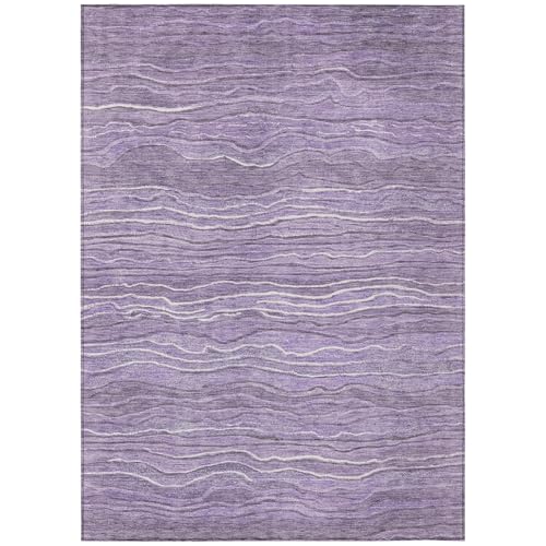 Tapete Addison Rugs Chantille Purple 5' x 7'6" miniatura 3