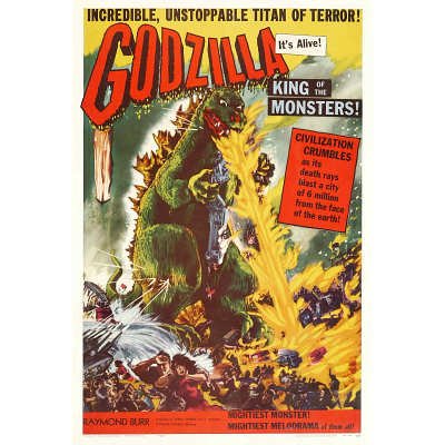 Godzilla - King of the Monsters 27x40 Movie Poster Vintage