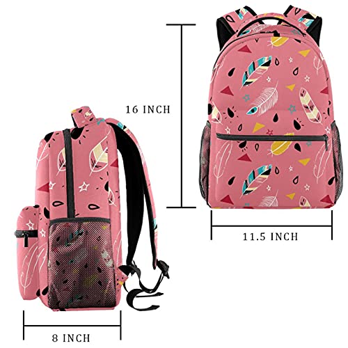 Sac à dos ordinateur portable ergonomique à motif mandala pour dos sensible