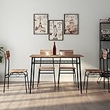 soges 5 Piece Dining Table Set...
