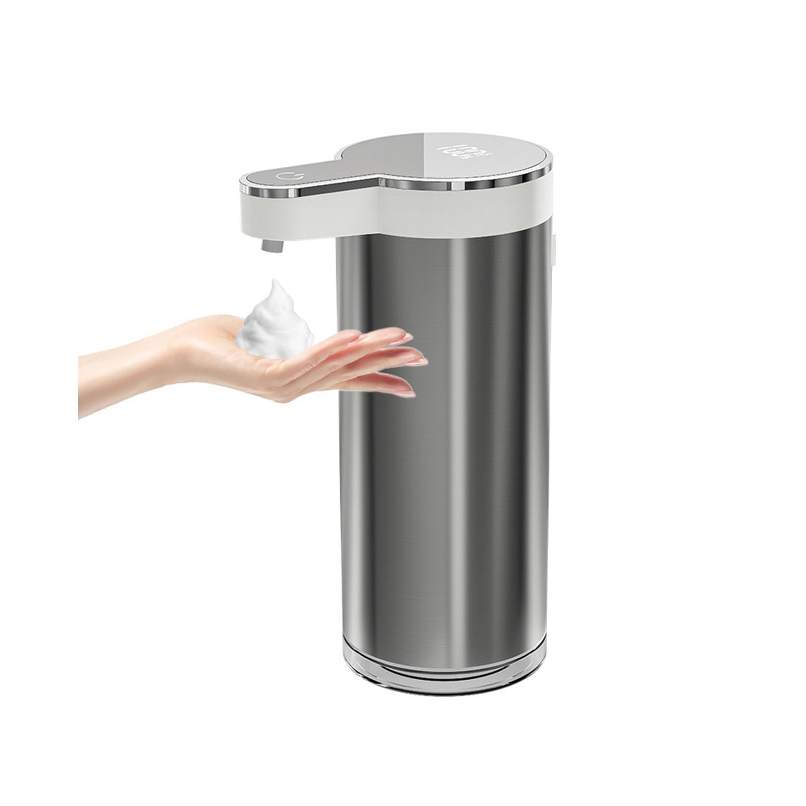 Motion Triggered Foam Liquid Dispenser Strong Stainless Steel Construction Perfect for Domestic Usage Kitchen Bathroom Soap Dispenser