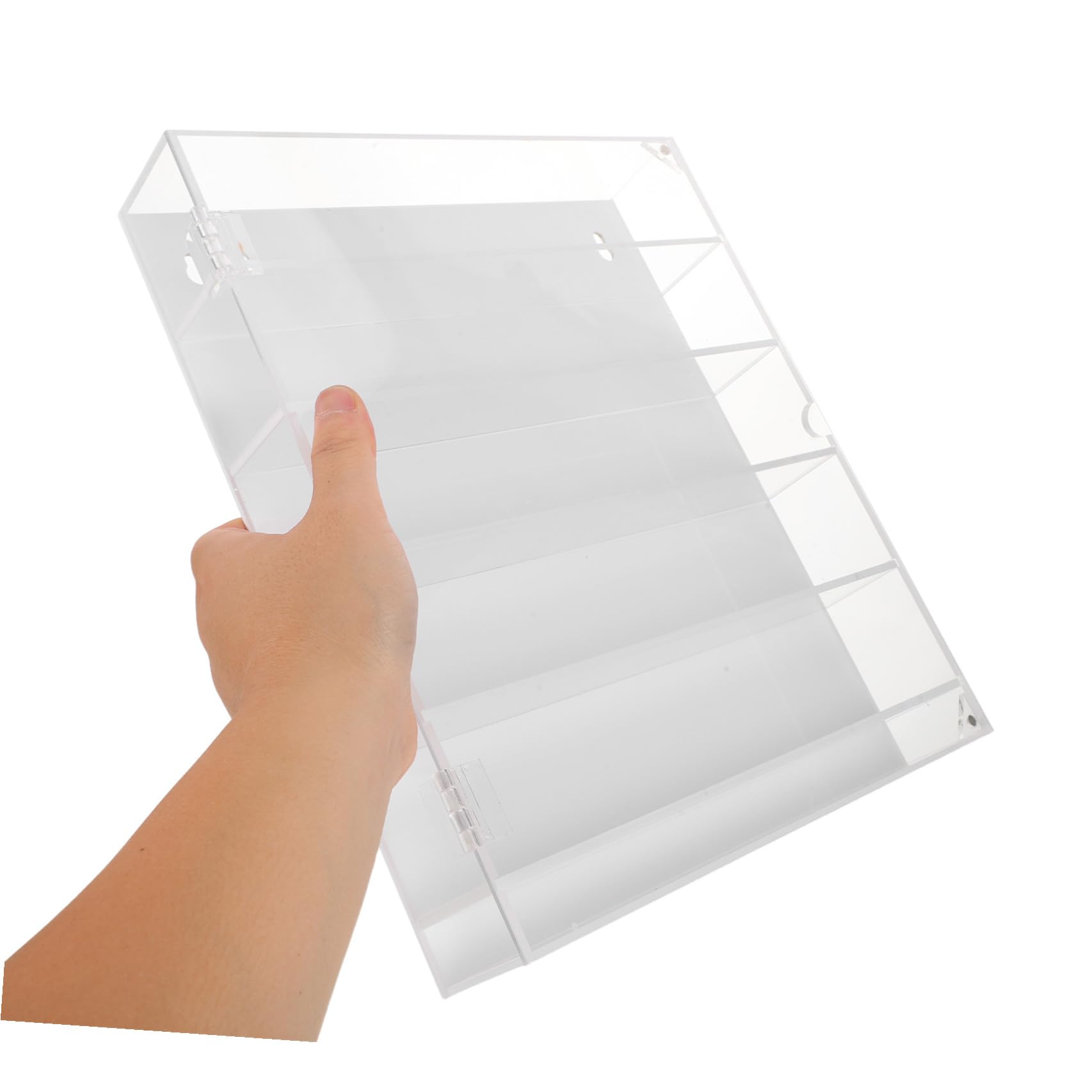 Transparente Acryl Vitrine 5-stöckig mit Fächern für Figuren