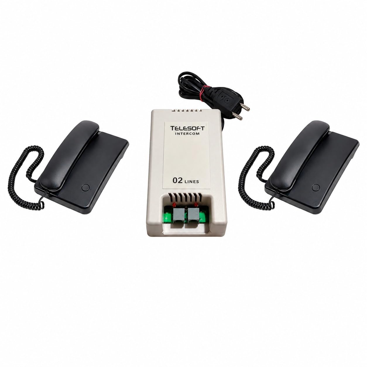 Lift and Talk Intercom System, Wired Two Way Voice Communication Telephone Set, Point to Point Internal Calling Device with Handsets for Office, Reception, Security Cabin, Warehouse, Factory-image-20