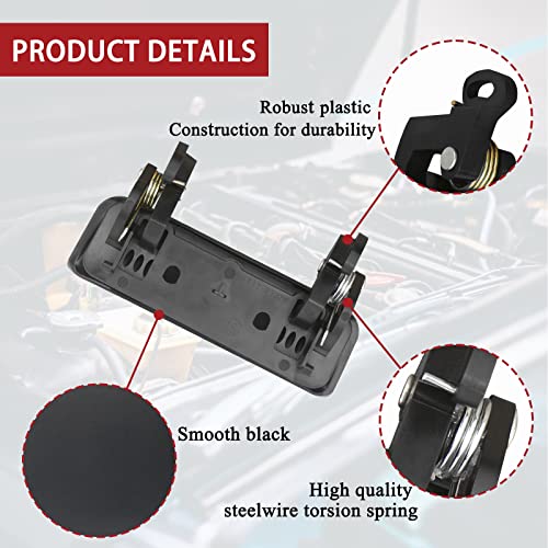 Tqponly 79102 Exterior Door Handle,Compatible With 1998-2005 Ford Explorer Sport Trac Mercury Mountaineer Front Rear Left Driver&Right Passenger Side #TOP3