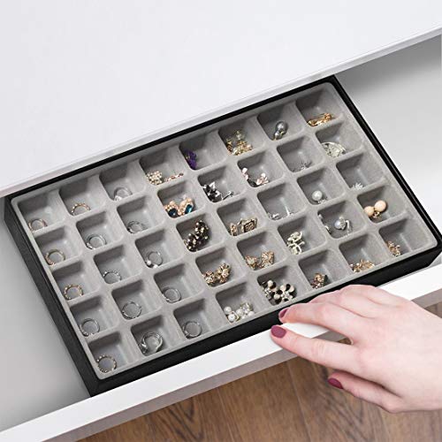 image for J JACKCUBE DESIGN JackCubeDesign 40 Compartments Stackable Synthetic L