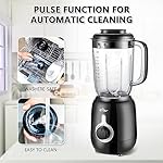 Bear Blender, 2025 New 700W Smoothie Countertop Blender with 40oz Cup for Shakes and Smoothies, 3-Speed for Crushing Ice, Puree and Frozen Fruit with Autonomous Clean - Image 3
