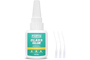 Glass Glue, 30g Clear Waterproof Acrylic Glue for Bonding Glass and Other...