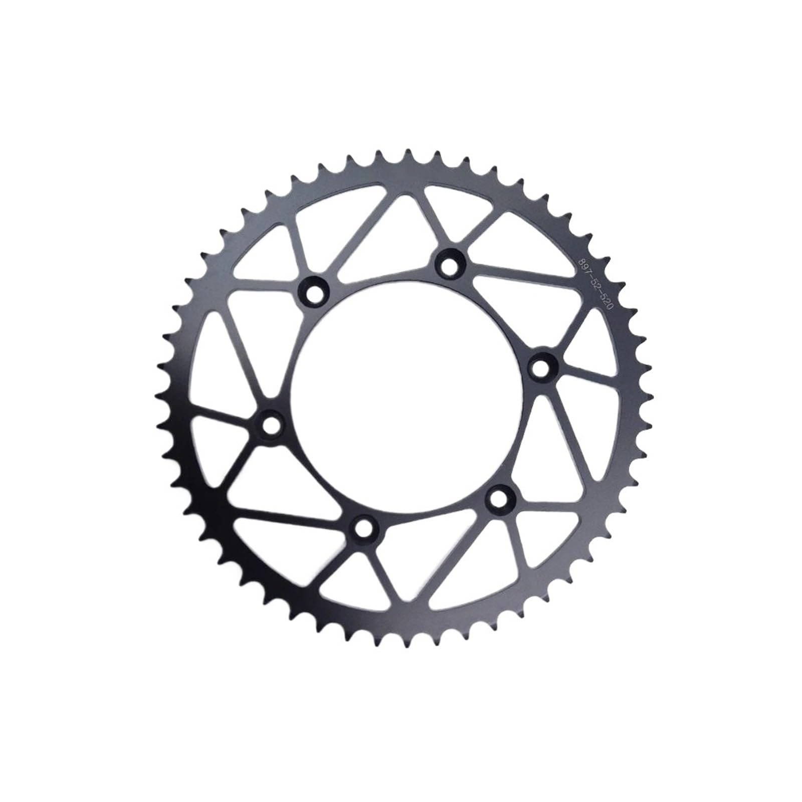 NKURTPC Motorcycle Sprocket Fit For SXF EXC XCF TE 1991-2023 Motorcycle 50T 51T 52T Rear Sprocket 520 Chain(52T)